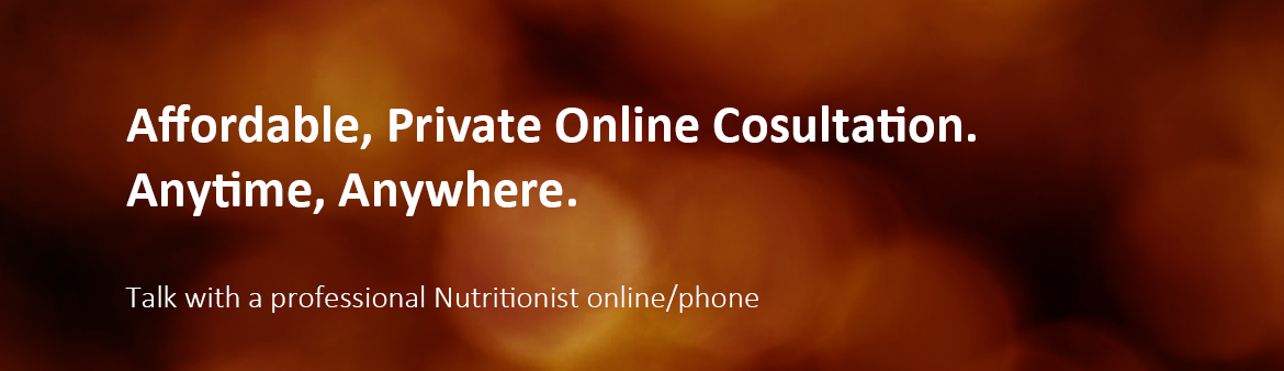 Phone or online nutritional advice